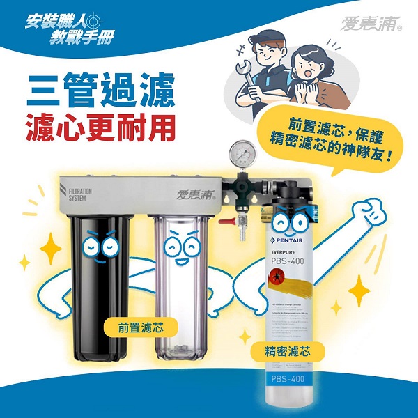 單管跟三管的濾水器，該買哪種？